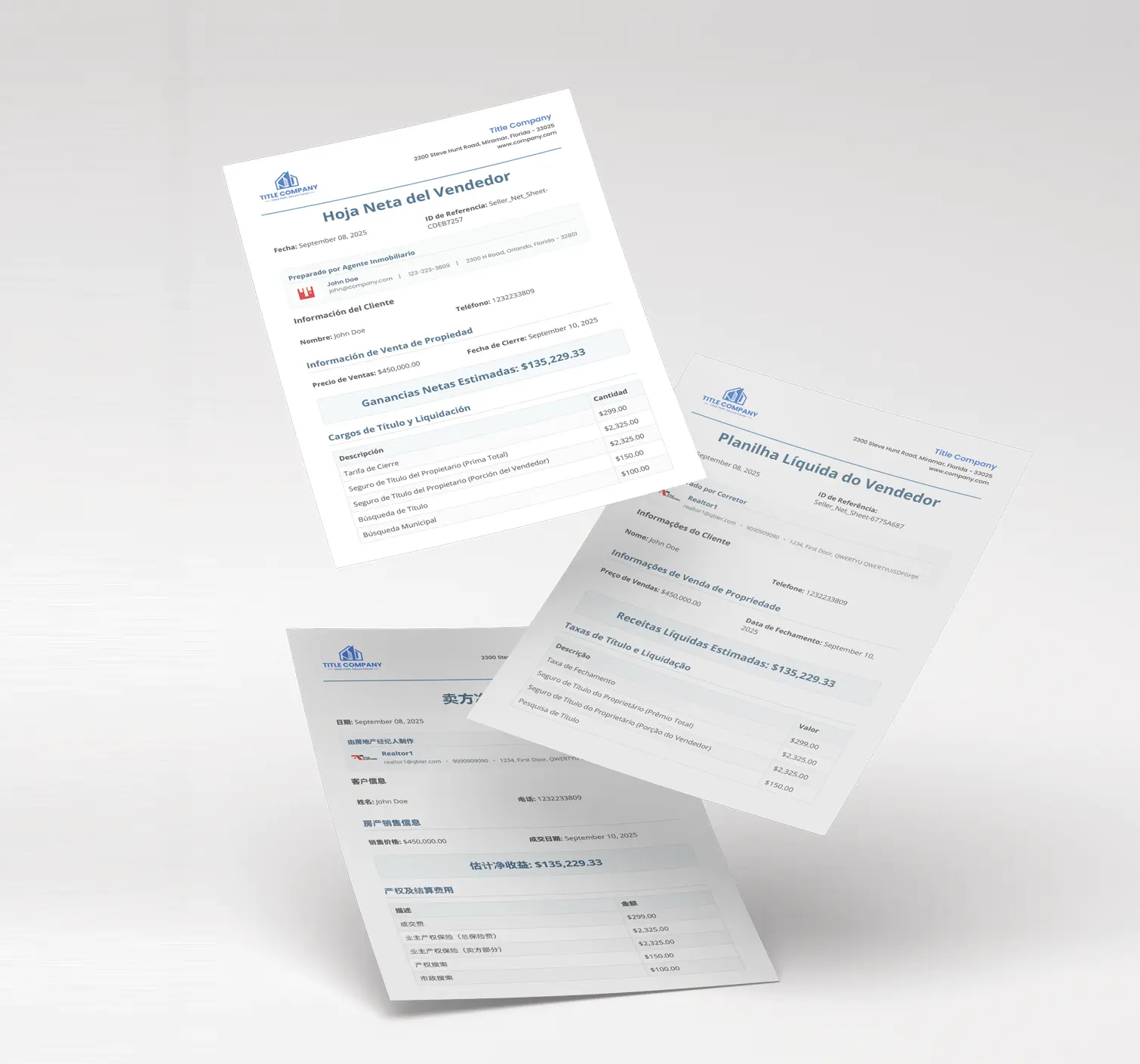 Cobranded Net Sheets