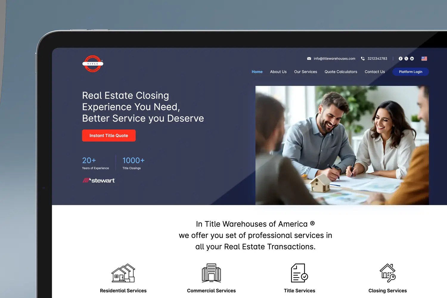 Title Platform Dashboard