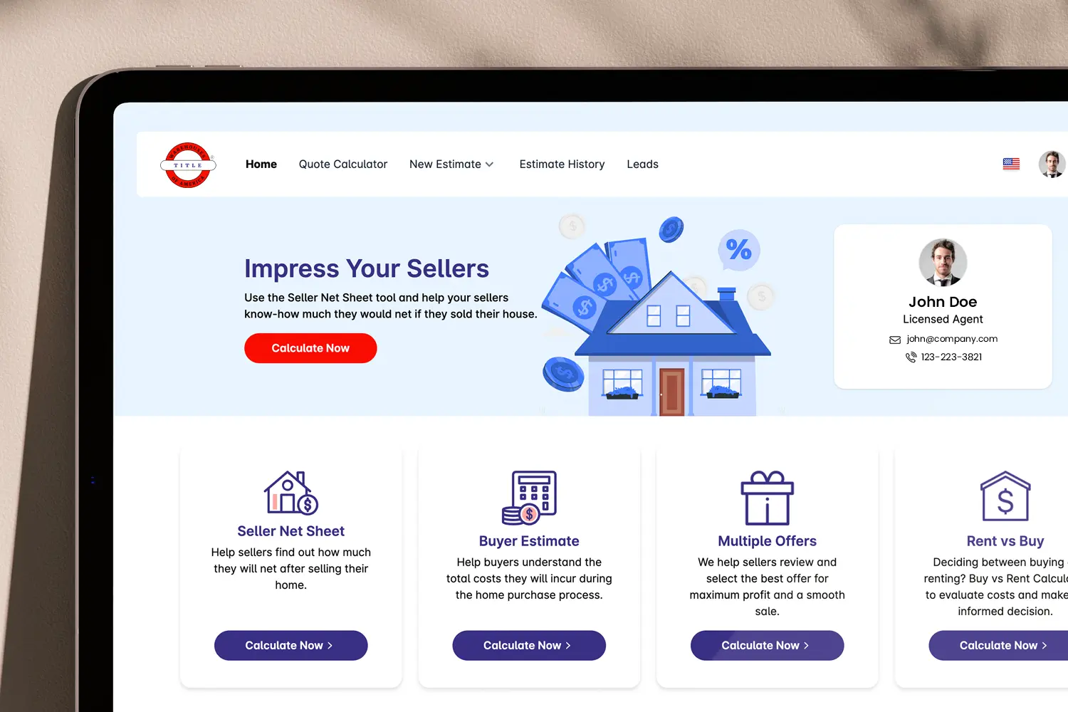 Title Platform Calculator